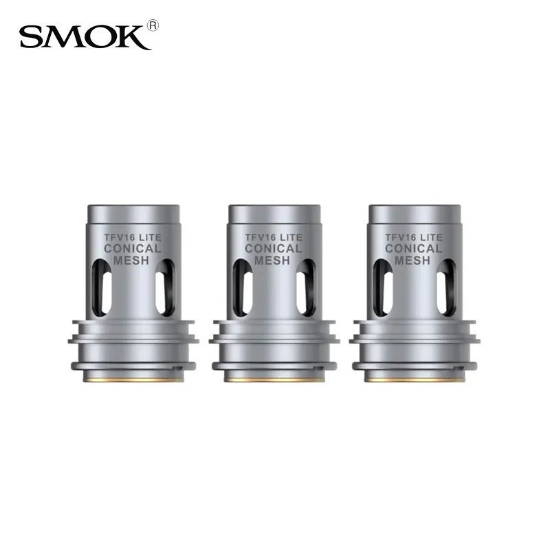 Résistances TFV16 Lite Smok Conical Mesh 0.2 ohm Résistances TFV16 Lite Smok Conical Mesh 0.2 ohm