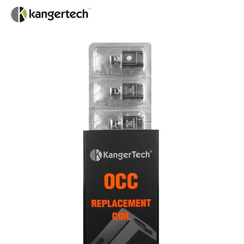Résistances OCC Kangertech pour clearomiseur Subtank, mini Subtank et nano Subtank