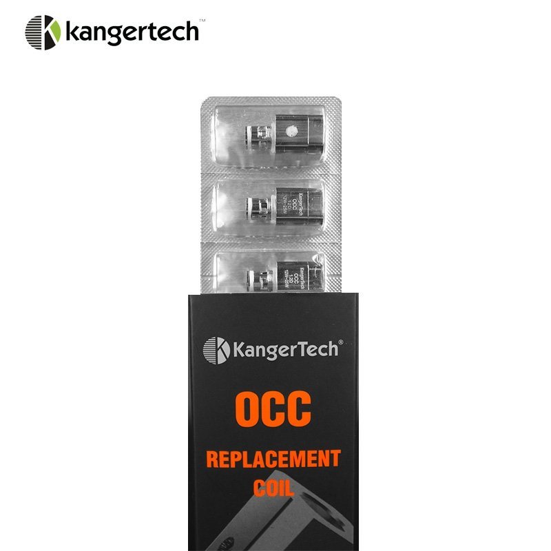 Résistances OCC Kangertech pour clearomiseur Subtank, mini Subtank et nano Subtank Résistances OCC Kangertech pour clearomiseur Subtank, mini Subtank et nano Subtank