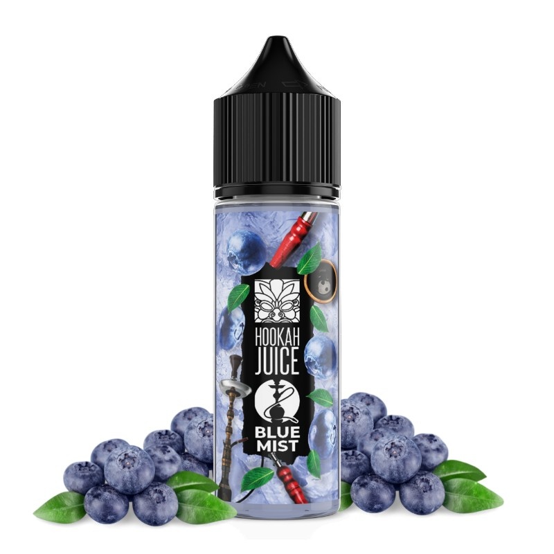 Flacon e-liquide Blue Mist Hookah Juice 50ml Tribal Force
