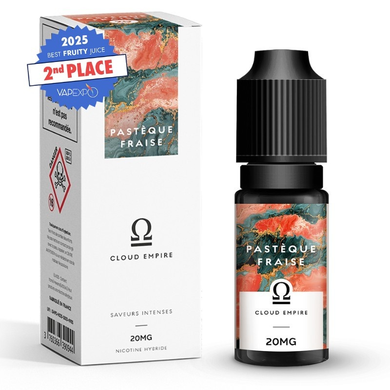 Fiole e-liquide Pastèque Fraise Cloud Empire Fuu 10ml 20mg