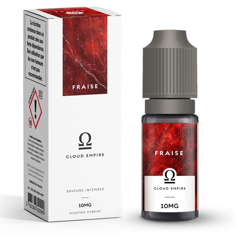 Fiole e-liquide Fraise Cloud Empire Fuu 10ml 10mg