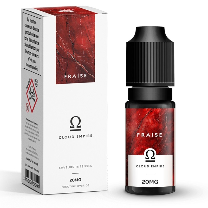 Fiole e-liquide Fraise Cloud Empire Fuu 10ml 20mg