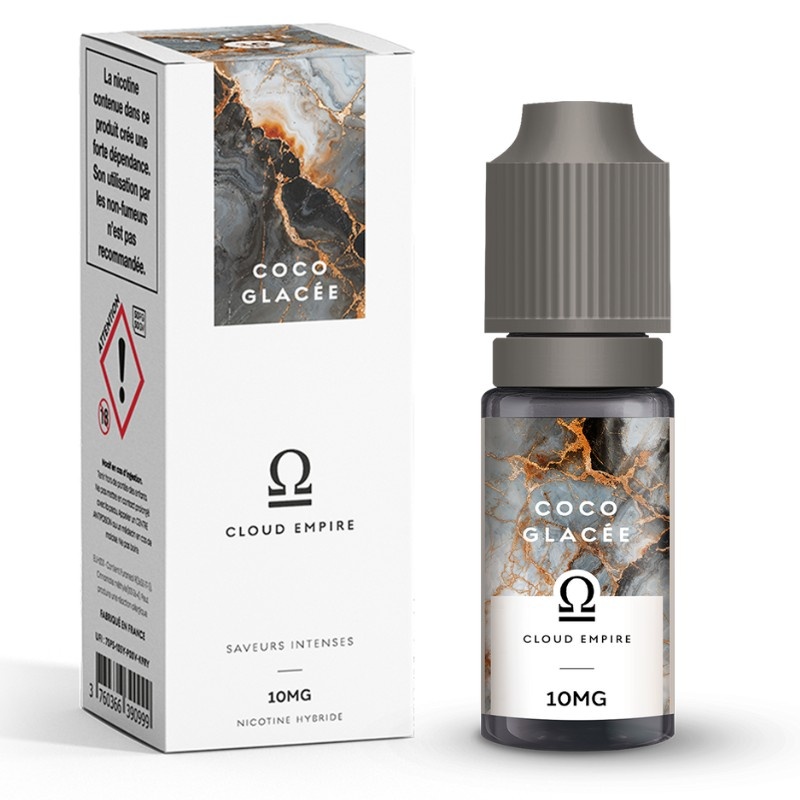 Fiole e-liquide Coco Glacée Cloud Empire Fuu 10ml 10mg