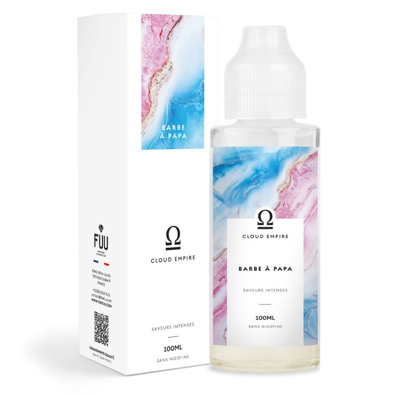 E-liquide Barbe à Papa Cloud Empire Fuu 100ml
