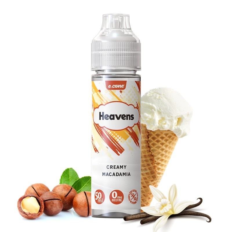 e-liquide Heavens Creamy Macadamia 50ml