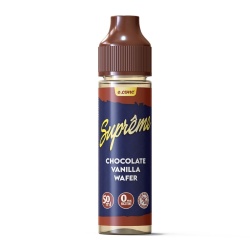Flacon e-liquide Suprême Chocolate Vanilla Wafer 50ml