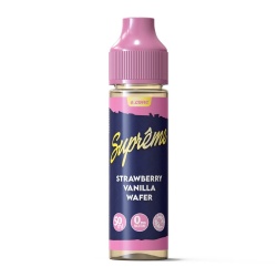 Flacon e-liquide Suprême Strawberry Vanilla Wafer 50ml