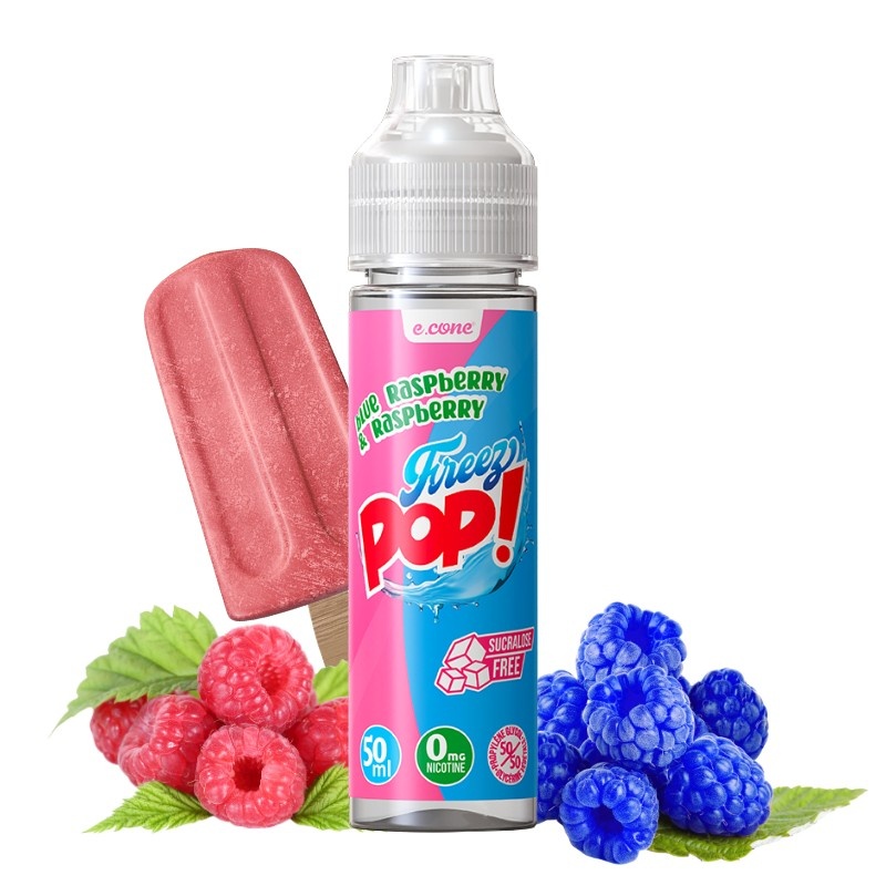 e-liquide Freez Pop Blue Raspberry & Raspberry 50ml