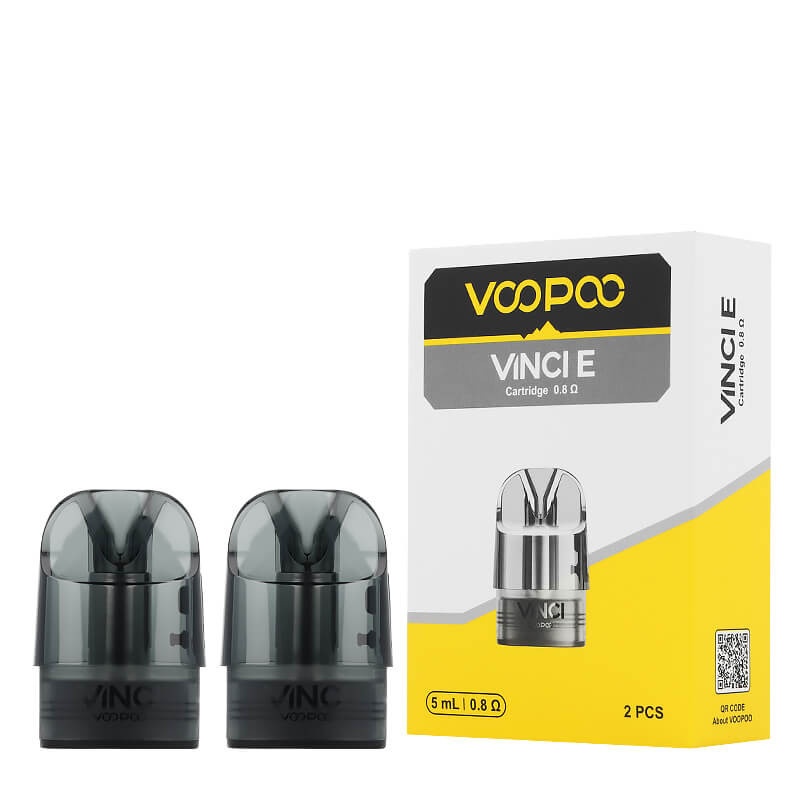 Cartouches Vinci E 5 ml (2 pcs) — Voopoo 0,3 / 0,6 / 0,8 Ω