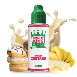 E-liquide Banana Custard Donut King 100ml pour cigarette électronique