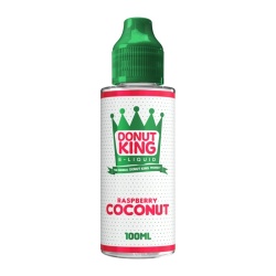 E-liquide Raspberry Coconut Donut King 100ml pour cigarette électronique
