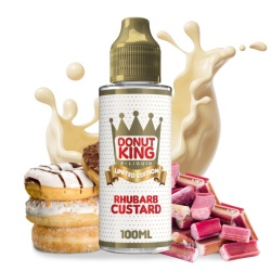 E-liquide Rhubarb Custard Limited Edition Donut King 100ml pour cigarette électronique
