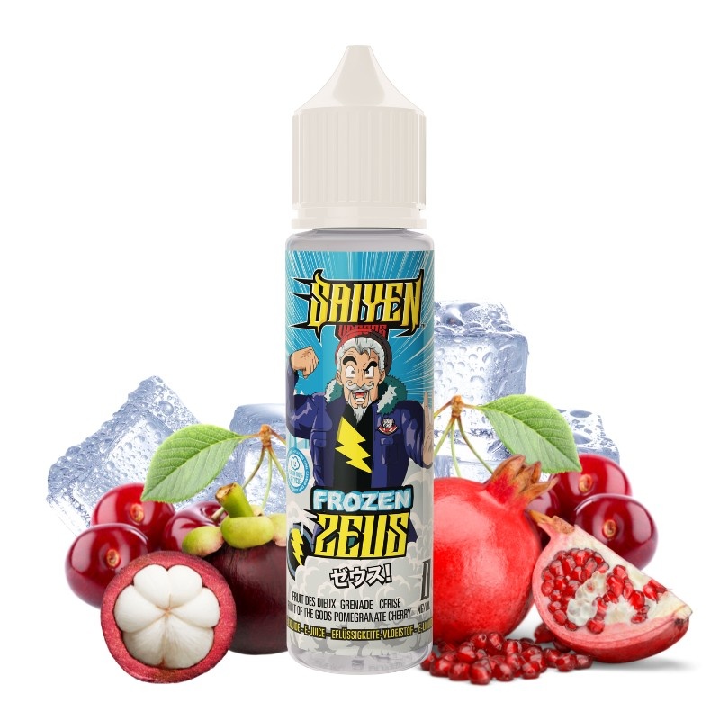 Flacon e-liquide Frozen Zeus Saiyen Vapors Swoke 50ml