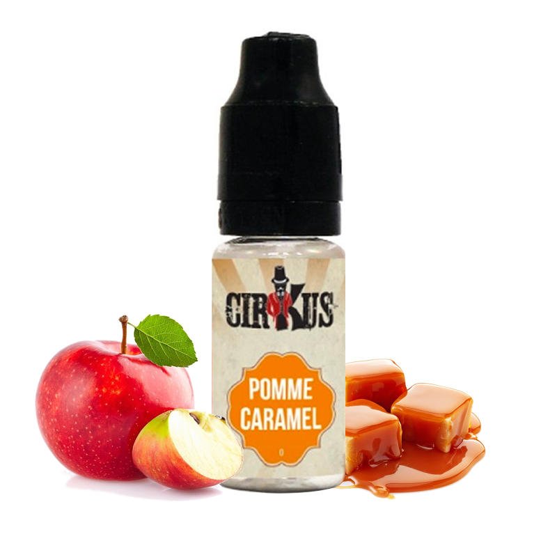 Eliquide pomme caramel Cirkus 10 ml Eliquide pomme caramel Cirkus 10 ml