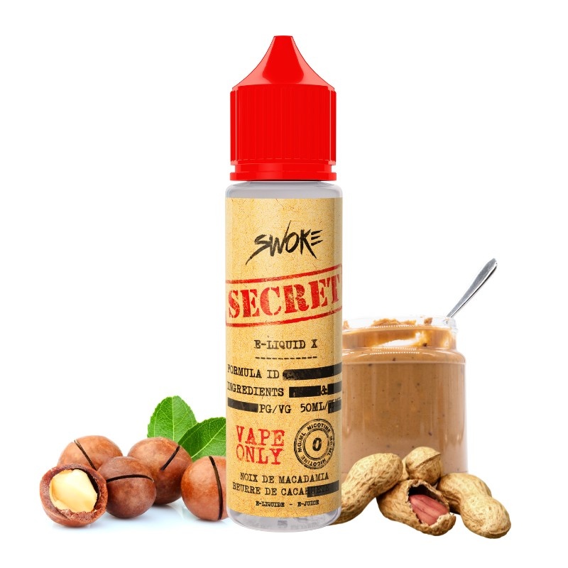 Flacon e-liquide Secret Swoke 50ml