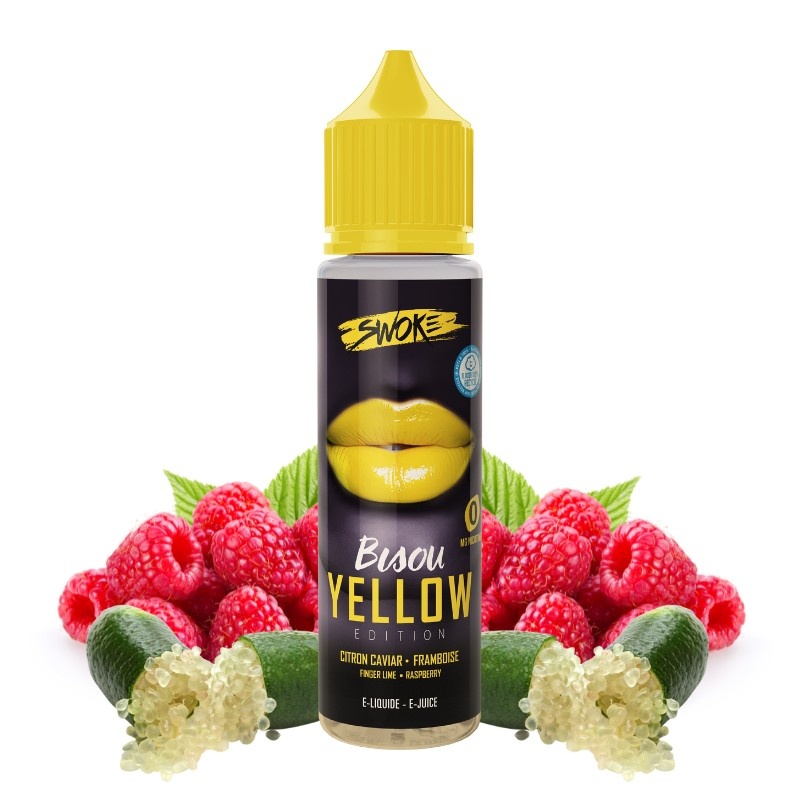 Flacon e-liquide Bisou Yellow Swoke 50ml