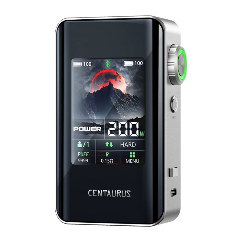 Box Centaurus BT200 Lost Vape face avant silver