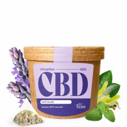 Infusettes CBD Nuit Calme BYCDS 20 sachets bio