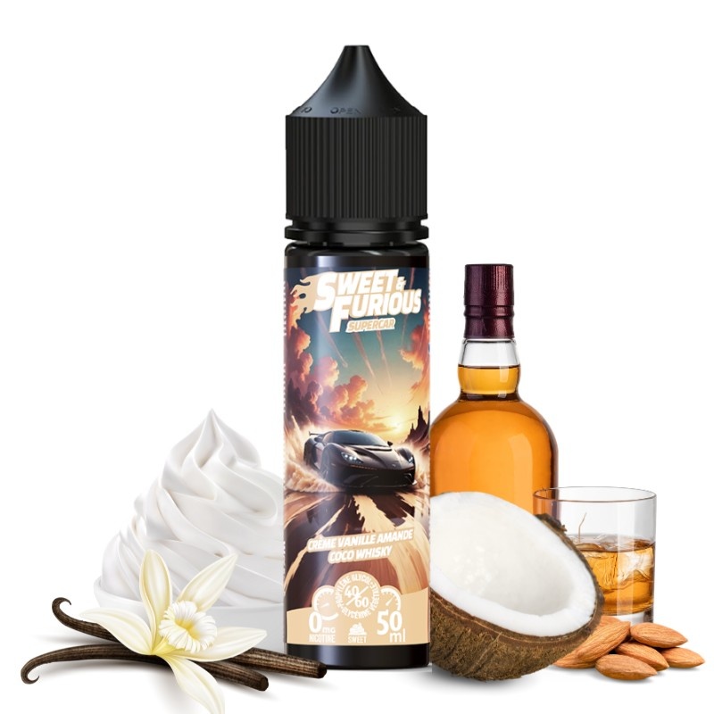 e-liquide Supercar Sweet & Furious 50ml