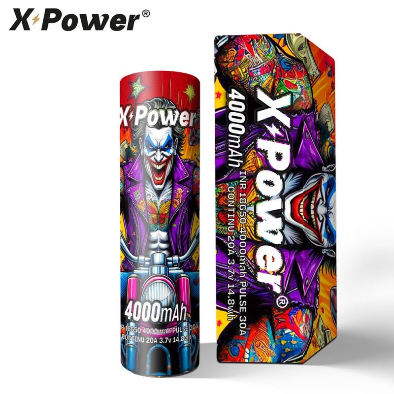 accu 18650 x power 4000mah 30a batterie cigarette électronique
