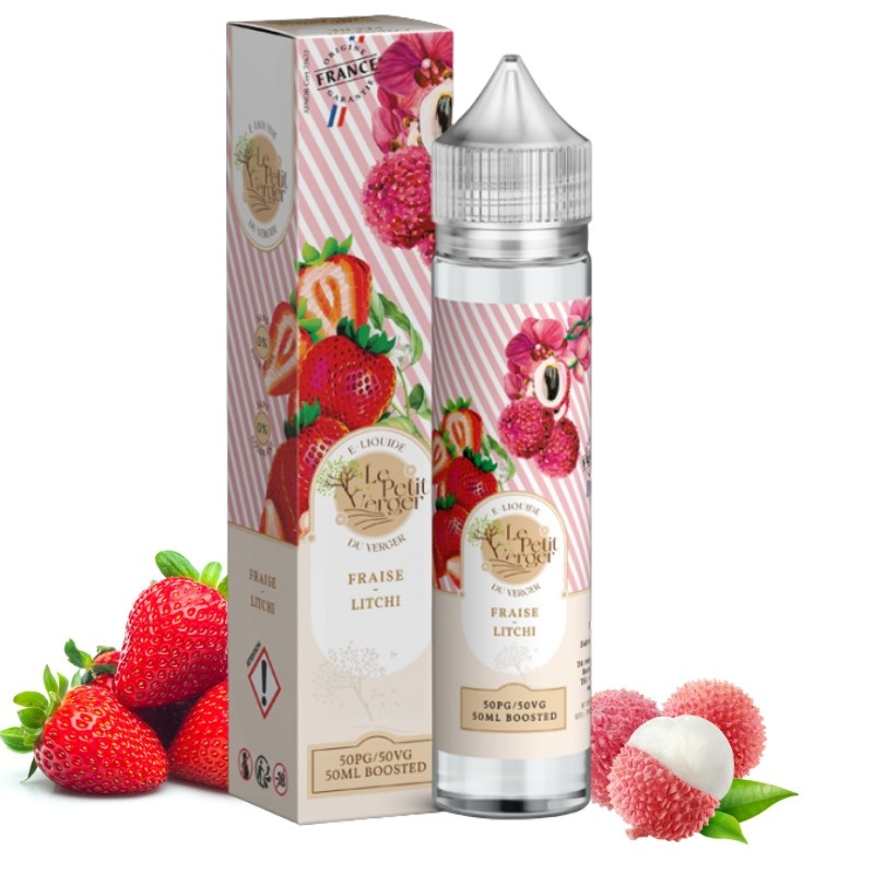 e-liquide Fraise Litchi Le Petit Verger 50ml