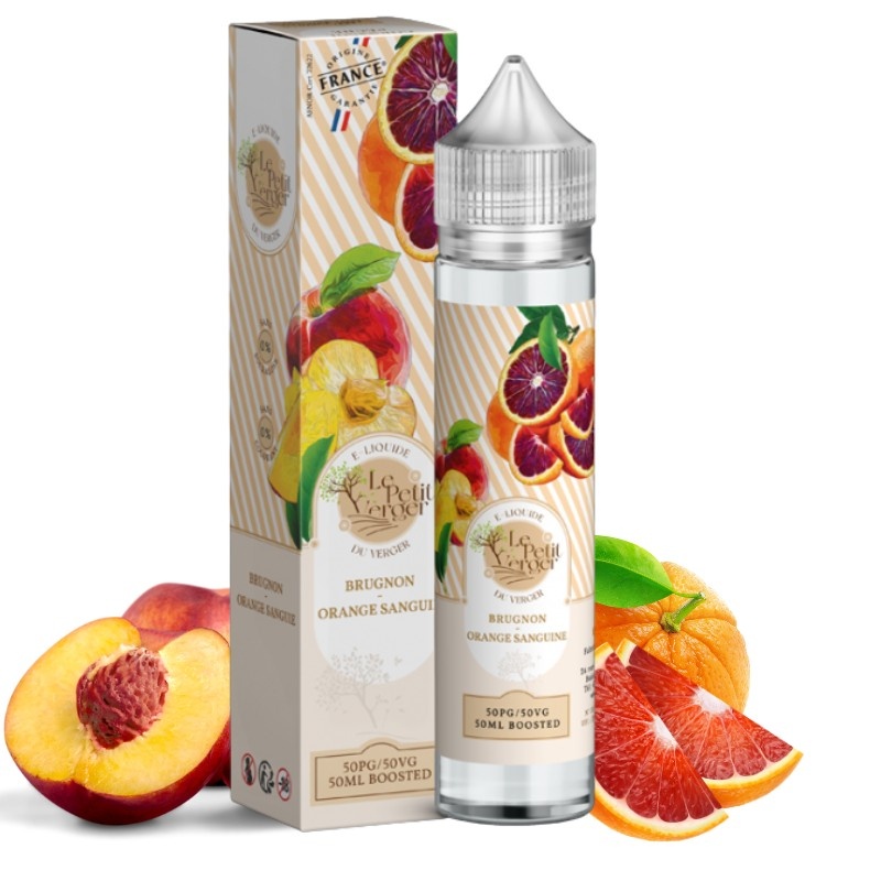 e-liquide Brugnon Orange Sanguine Le Petit Verger 50ml