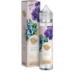Flacon e-liquide Violette Myrtille Le Petit Verger 50ml
