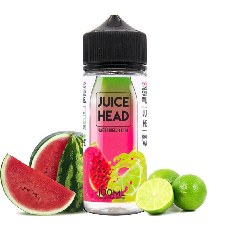 E-liquide Juice Head Watermelon Lime 100 ml E-liquide Juice Head Watermelon Lime 100 ml