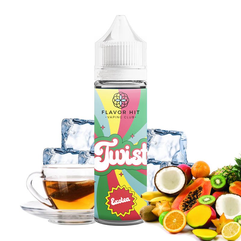 E-liquide Exotea Twist Flavor Hit 50 ml E-liquide Exotea Twist Flavor Hit 50 ml
