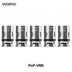 5 coils PnP-VM6 pour pod Drag X Voopoo