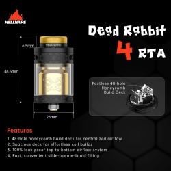 Features Dead Rabbit 4 RTA Hellvape