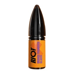 Fiole e-liquide Orange Framboise Glacée Riot X 10ml