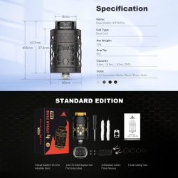 Spécifications Dead Rabbit 4 RTA Pro Hellvape