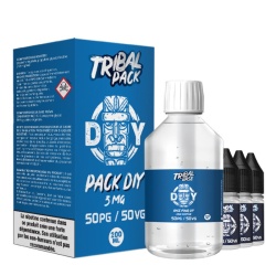 Pack Base DIY PG/VG 50/50 Tribal Force 200ml 3mg