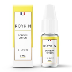 Fiole e-liquide Bonbon Citron Roykin 10ml