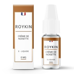 Fiole e-liquide Crème de Noisette Roykin 10ml