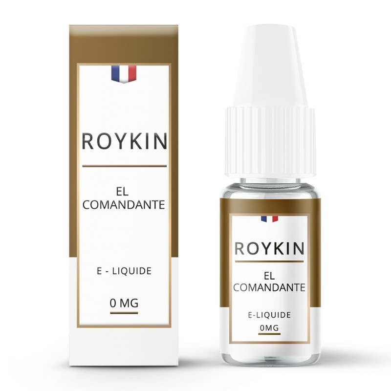 Fiole e-liquide El Comandante Roykin 10ml
