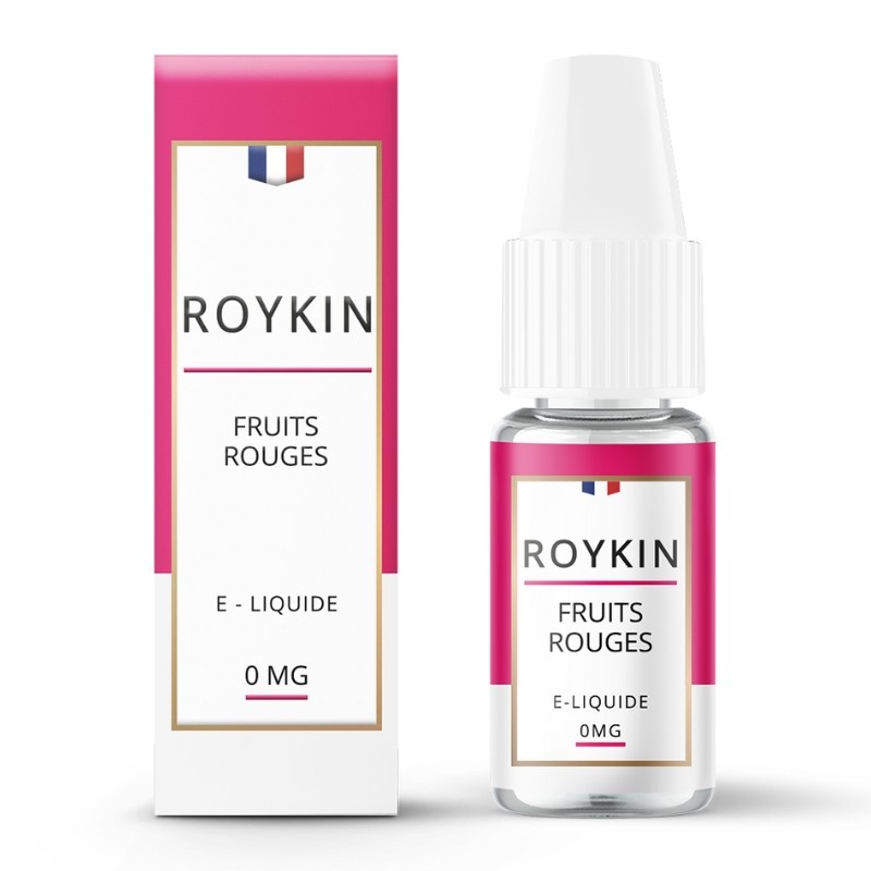 Fiole e-liquide Fruits Rouges Roykin 10ml