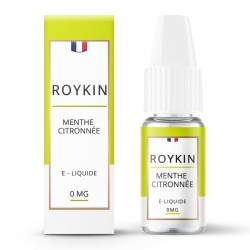 Fiole e-liquide Menthe Citronnée Roykin 10ml