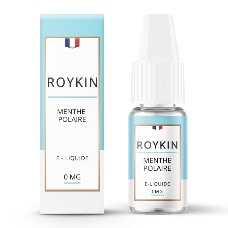 Fiole e-liquide Menthe Polaire Roykin 10ml