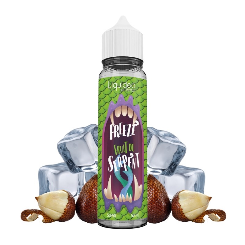 Flacon e-liquide Fruit du Serpent Liquideo Freeze 50ml