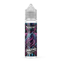 Flacon e‑liquide Dragon Myrtille Framboise Liquideo Dragonzz 50ml