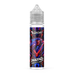 Flacon e‑liquide Dragon Fruits Rouges Liquideo Dragonzz 50ml