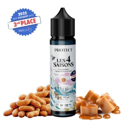 e‑liquide Cacahuètes Caramel Beurre Salé Les 4 Saisons Protect 50ml