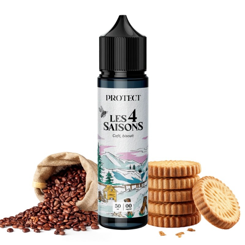 e-liquide Café Biscuit Les 4 Saisons Protect 50ml