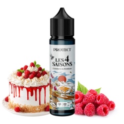 e-liquide Entremet à la framboise Les 4 Saisons Protect 50ml