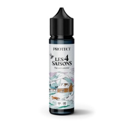 Flacon e-liquide Pop Corn Caramel Les 4 Saisons Protect 50ml