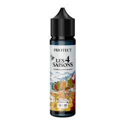 Flacon e-liquide Tartelette Poire Caramel Les 4 Saisons Protect 50ml