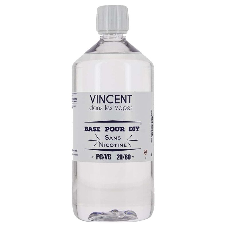 Base pour DIY 20/80 Vincent dans les vapes 1 litre Base pour DIY 20/80 Vincent dans les vapes 1 litre